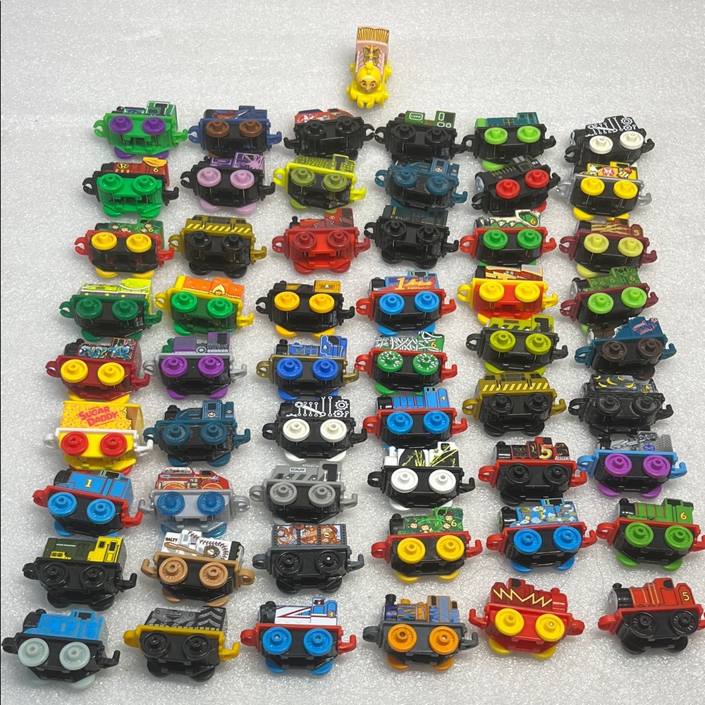 Thomas The Train & Friends Mini Trains Lot Of 55